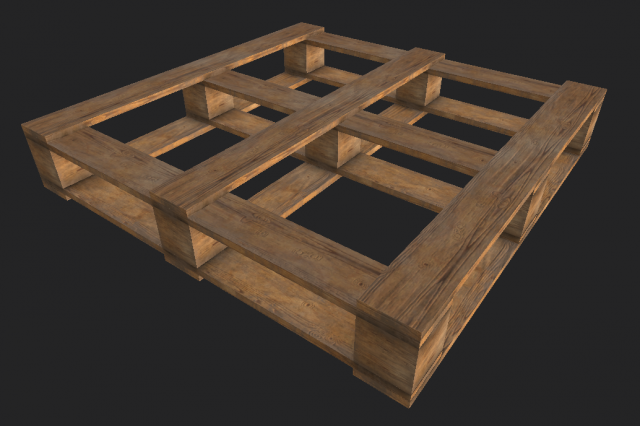 pallet 3D मॉडल .c4d .max .obj .3ds .fbx .stl .blend 