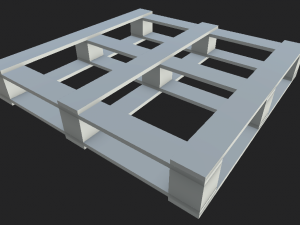 pallet 3D मॉडल