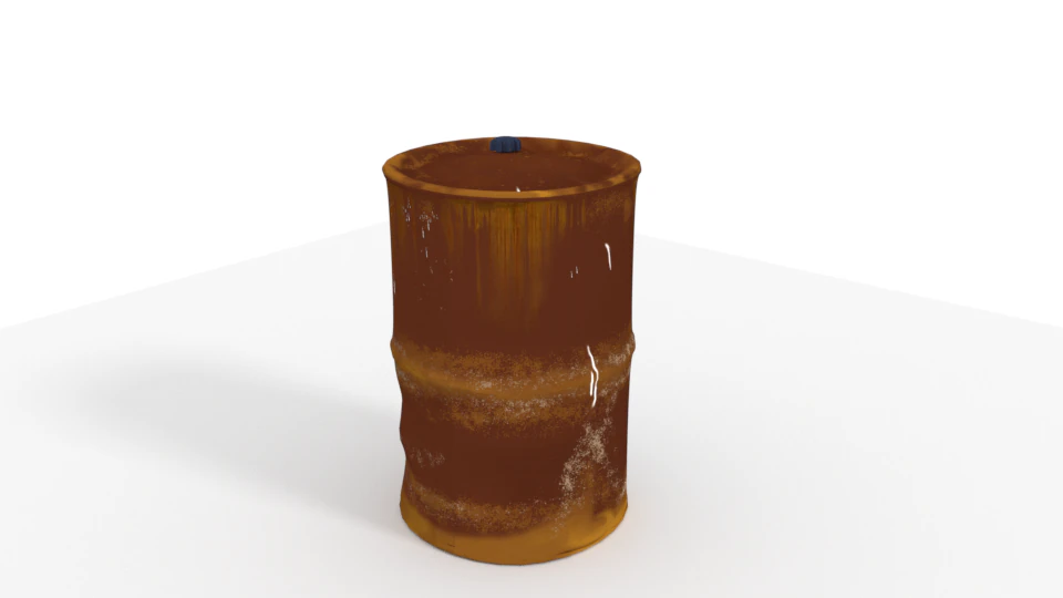barrel 3D Model .c4d .max .obj .3ds .fbx .stl .blend 