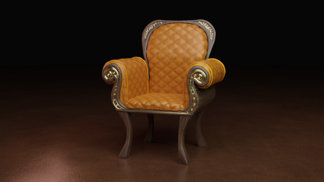 aristocrat sofa Modello 3D .c4d .max .obj .3ds .fbx .stl .blend