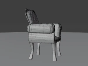aristocrat sofa 3D Model