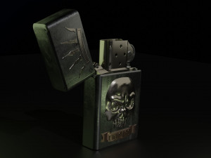 brutal lighter 3D Model
