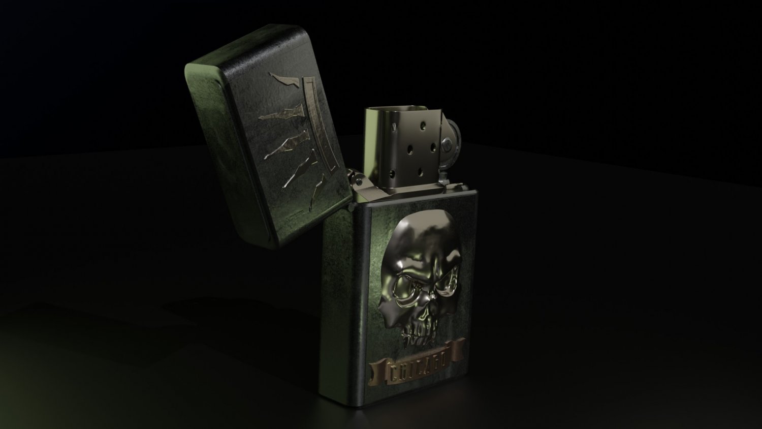 Lighter 3d model