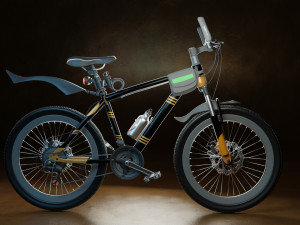 awesome bike Modelo 3D