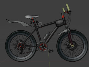 awesome bike 3D 模型