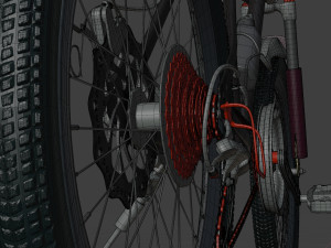 awesome bike 3D 模型