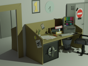 office ideea 3D 模型