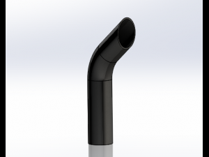 exhaust pipe for bobcat loader 3D मॉडल