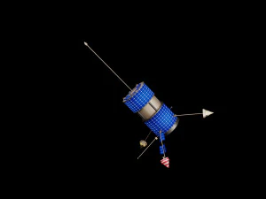veicolo spaziale andatoc Modello 3D