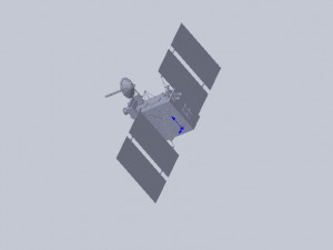 spacecraft glonass-k 3D 모델