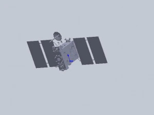 spacecraft glonass-k 3D Model