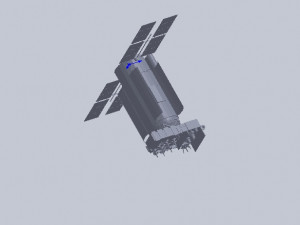 spacecraft glonass-m Modèle 3D