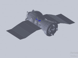spacecraft foton-m Model 3D