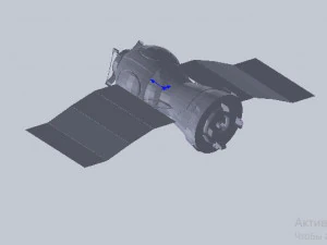 spacecraft foton-m 3D Model