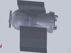 spacecraft foton-m Model 3D