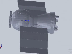 spacecraft foton-m 3D Model