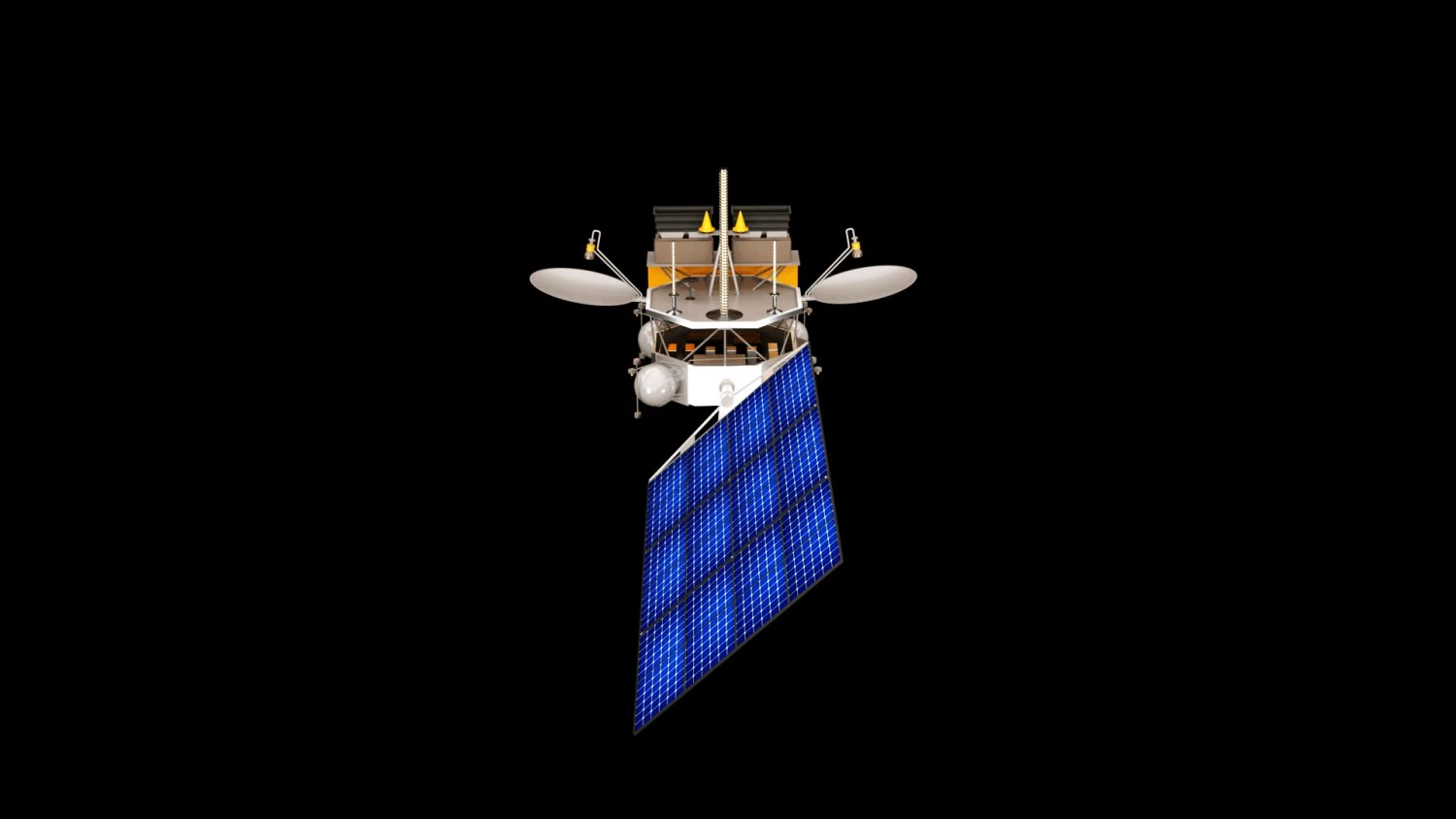 spacecraft electro-l 3D Model .c4d .max .obj .3ds .fbx .stl .blend 