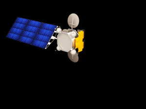 spacecraft electro-l 3D Model