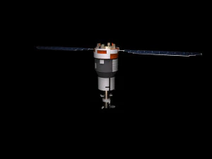 spacecraft resource-p 3D Model