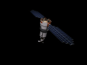 spacecraft resource-p 3Dモデル