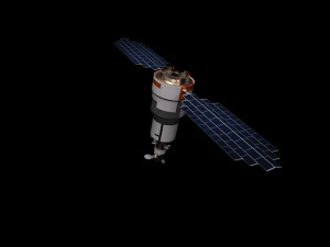 spacecraft resource-p 3D Model