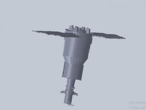 spacecraft resource-p 3D Model