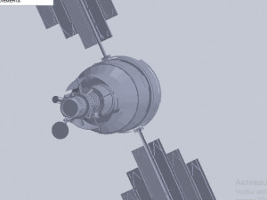 spacecraft resource-p 3Dモデル