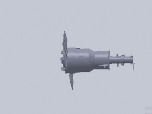 spacecraft resource-p 3Dモデル