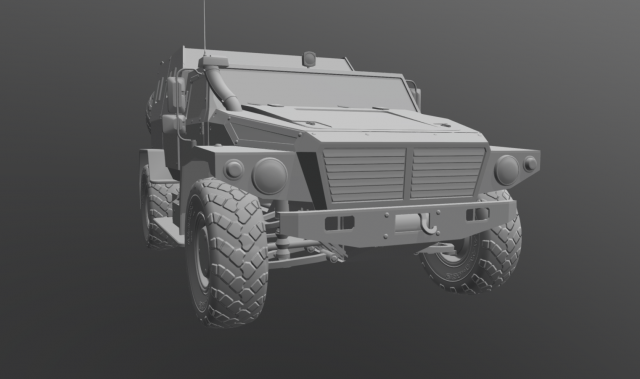 gaz Model 3D .c4d .max .obj .3ds .fbx .stl .blend 