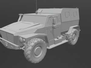 gaz Model 3D