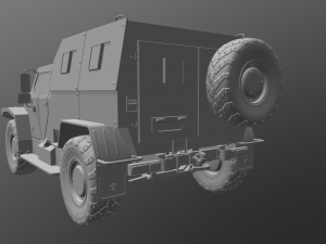 gaz Model 3D