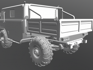 gaz 66 Modello 3D