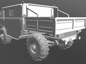 gaz 66 3D Model