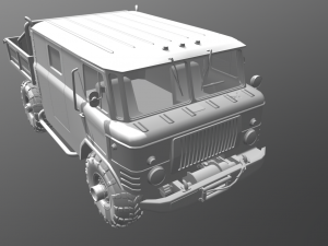 gaz 66 Modello 3D