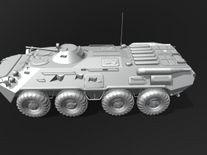 BTR-80 3D Models