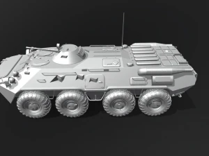 BTR-80 3D 模型