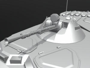 BTR-80 3D मॉडल
