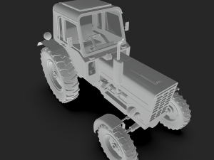 MTZ 80 3D Model