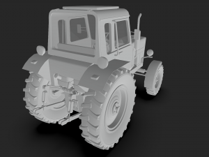 MTZ 80 3D Model
