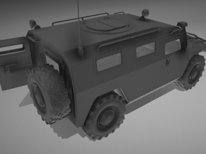 Tiger 3D मॉडल