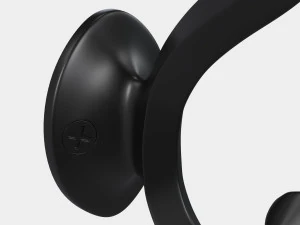 Coat Wall Hook - Black Metal 3D Model