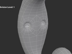 कोट दीवार हुक - चांदी 3D मॉडल