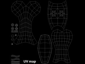 कोट दीवार हुक - चांदी 3D मॉडल