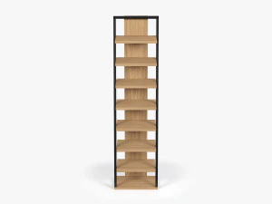 Ladder Wooden Shelf 3D Model