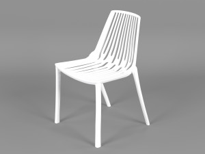 Terracotta Striped Clay Pot 3D Model