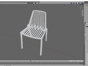 Terracotta Striped Clay Pot 3D Model