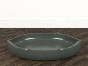 Boat Shaped Bowl 3D Model
