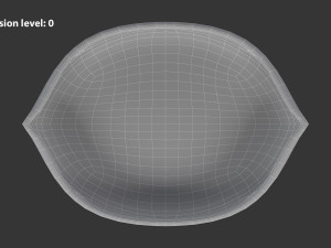 Boat Shaped Bowl 3D Модель