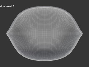 Boat Shaped Bowl 3D Модель