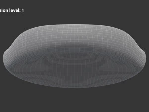 Boat Shaped Bowl 3D Model